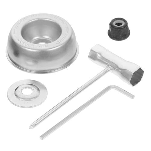 UPKOCH 5 Stück Teiliges Universelles Adapter Kit für Rasenmäher und Freischneider Trimmer Wartungsset mit Schutzabdeckung Kompatibel von UPKOCH