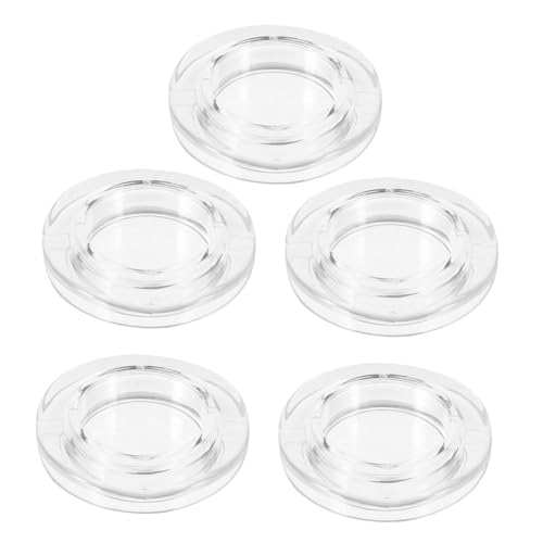 UPKOCH 5 Stück Terrassentisch Sonnenschirm Lochring Transparent Flexibel Langlebig Einfache Installation Schirmloch Abdeckung Schutz vor Schmutz und Wasser für Außentische von UPKOCH