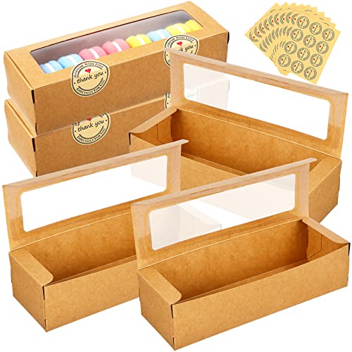 UPKOCH 50stücke Macaron Boxen Aus Kraftpapier Mit Klarsichtfenster Und Aufklebern Für Desserts Kekse Und Kleine Leckereien Zuhause Und Shops UPKOCH 50stücke Macaron Boxen Aus Kraftpapier Mit Klarsichtfenster Und Aufklebern Für Desserts Kekse Und Kleine Leckereien Zuhause Und Shops von UPKOCH