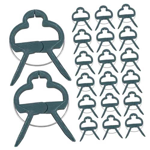 UPKOCH 50 Stück Teiliges Gartenset Pflanzenclips Tomaten Stielhalterung Pflanzensupport Clips für Rankpflanzen und Phalaenopsis Langlebige Kunststoff Klammern zur Stabilen UPKOCH 50 Stück Teiliges Gartenset Pflanzenclips Tomaten Stielhalterung Pflanzensupport Clips für Rankpflanzen und Phalaenopsis Langlebige Kunststoff Klammern zur Stabilen von UPKOCH
