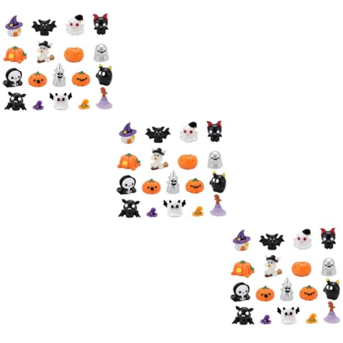 UPKOCH 57 Stck. Teiliges Halloween Miniatur Dekorationsset Resin Mikrolandschafts Ornamente mit Geistern Hexenhüten Kürbissen für DIY Landschaft Tisch und Partydeko Zufällige Halloween UPKOCH 57 Stck. Teiliges Halloween Miniatur Dekorationsset Resin Mikrolandschafts Ornamente mit Geistern Hexenhüten Kürbissen für DIY Landschaft Tisch und Partydeko Zufällige Halloween von UPKOCH
