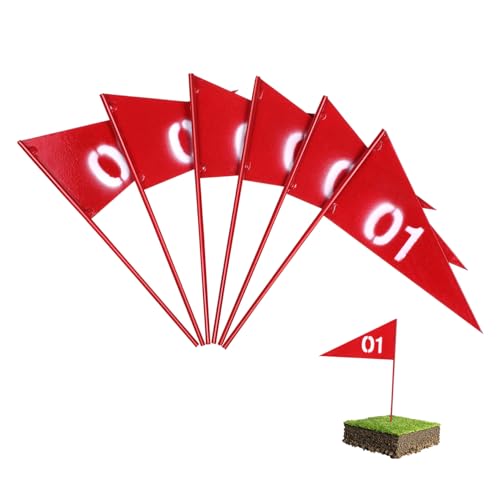 UPKOCH 6 Stück Teiliges Kleine Rote Eisen markierungsfahnen mit Nummern Dreieckige Garten Bewässerungsflaggen für Rasen Industrie markierung UPKOCH 6 Stück Teiliges Kleine Rote Eisen markierungsfahnen mit Nummern Dreieckige Garten Bewässerungsflaggen für Rasen Industrie markierung von UPKOCH