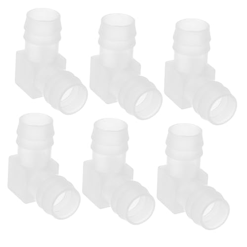 UPKOCH 6 Stück Teiliges Schlauchverbinder aus Langlebigem PP Kunststoff Widerstandsfähige Schlauchanschlüsse mit Glatten Oberflächen für PVC PU Gummi Ölschläuche Einfach zu Montieren UPKOCH 6 Stück Teiliges Schlauchverbinder aus Langlebigem PP Kunststoff Widerstandsfähige Schlauchanschlüsse mit Glatten Oberflächen für PVC PU Gummi Ölschläuche Einfach zu Montieren von UPKOCH
