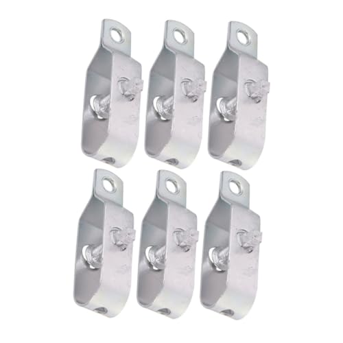 UPKOCH 6 Stück Teiliges Stahlseil Spanner Robuster Heavy Duty Drahtseil Spanner aus Edelstahl für Zaun Gardinen und Kabel Einfache Handhabung Rostfrei Langlebig von UPKOCH
