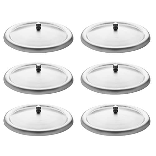 UPKOCH 6 Stücke Edelstahl Tasse Becher Deckel Tassendeckel Ersatzdeckel Dosendeckel Becherdeckel Anti Trinkdeckel Becher Abdeckung Cover für Kaffeetasse Kaffeebecher Trinkbecher Gläser Schüssel UPKOCH 6 Stücke Edelstahl Tasse Becher Deckel Tassendeckel Ersatzdeckel Dosendeckel Becherdeckel Anti Trinkdeckel Becher Abdeckung Cover für Kaffeetasse Kaffeebecher Trinkbecher Gläser Schüssel von UPKOCH