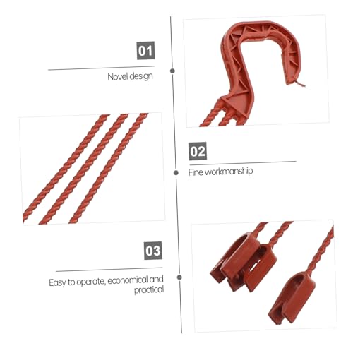 UPKOCH 60 Stück Teiliges Kunststoff blumentopf haken in Braun Langlebige Pflanzenhalter für Balkon und Indoor Praktische Aufhängung für Hängende Pflanzgefäße Einfache Befestigung UPKOCH 60 Stück Teiliges Kunststoff blumentopf haken in Braun Langlebige Pflanzenhalter für Balkon und Indoor Praktische Aufhängung für Hängende Pflanzgefäße Einfache Befestigung von UPKOCH