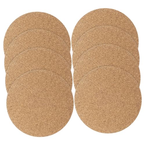 UPKOCH 8 Stück Teiliges Runde Korkuntersetzer für Pflanzen Saugfähige Topfuntersetzer Naturkork Schützt Oberflächen vor Feuchtigkeit Hitzebeständig Tisch und Pflanzenplatzmatten UPKOCH 8 Stück Teiliges Runde Korkuntersetzer für Pflanzen Saugfähige Topfuntersetzer Naturkork Schützt Oberflächen vor Feuchtigkeit Hitzebeständig Tisch und Pflanzenplatzmatten von UPKOCH