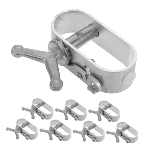 UPKOCH 8 Stück Teiliges Stahlseil spannset aus Edelstahl Schwerer Draht Spanner Kompakter Metallkabel Spanner für Gewächshäuser Poolabdeckungen und Garten Rostfrei Einfach zu Montieren UPKOCH 8 Stück Teiliges Stahlseil spannset aus Edelstahl Schwerer Draht Spanner Kompakter Metallkabel Spanner für Gewächshäuser Poolabdeckungen und Garten Rostfrei Einfach zu Montieren von UPKOCH