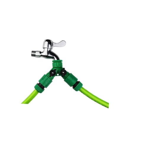 UPKOCH Abs Gartenschlauch Verteiler mit Absperrventil Schlauchverbinder Wasserdichter Wasserhahn Adapter Langlebig mit Dichtungsring Einfache Wandmontage für Garten und Waschmaschine UPKOCH Abs Gartenschlauch Verteiler mit Absperrventil Schlauchverbinder Wasserdichter Wasserhahn Adapter Langlebig mit Dichtungsring Einfache Wandmontage für Garten und Waschmaschine von UPKOCH