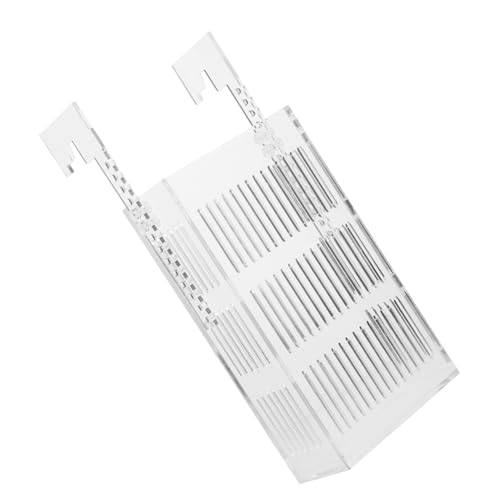 UPKOCH Acryl Inkubator Box mit Haken zur Fischzucht Transparente Aufzuchtbox mit Trennwand Schutz für Jungfische und Garnelen Einfache Installation im Aquarium Erhöht Überlebensrate bei UPKOCH Acryl Inkubator Box mit Haken zur Fischzucht Transparente Aufzuchtbox mit Trennwand Schutz für Jungfische und Garnelen Einfache Installation im Aquarium Erhöht Überlebensrate bei von UPKOCH