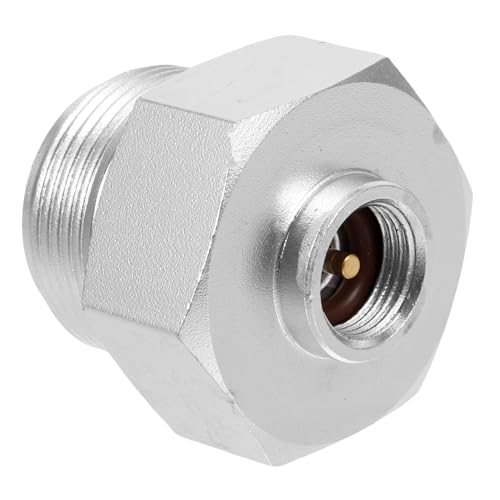 UPKOCH Aluminium Gasflaschenadapter Gaskartuschen Anschluss Adapter für Campingkocher Outdoor Grill Zubehör Leicht Langlebig Wiederverwendbar von UPKOCH