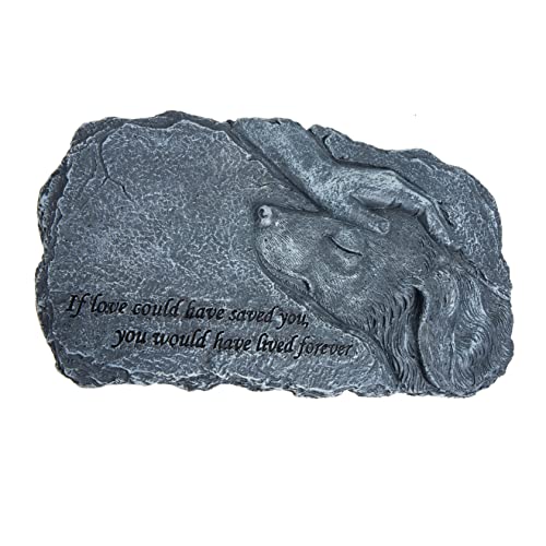 UPKOCH Angel Dog Memorial Steinharz Gedenkstatue für Haustiere Wetterfestes Gartenornament für Draußen oder Drinnen als Liebevolle Erinnerung an Ihren oder Ihre UPKOCH Angel Dog Memorial Steinharz Gedenkstatue für Haustiere Wetterfestes Gartenornament für Draußen oder Drinnen als Liebevolle Erinnerung an Ihren oder Ihre von UPKOCH