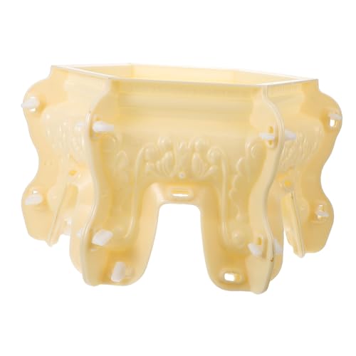 UPKOCH Blumentopf Bodenform Kunststoff Wiederverwendbare Diy Mould für Bonsai Töpfe Stilvolle und Stabile Basis für Pflanzen für Kreative Blumenständer von UPKOCH