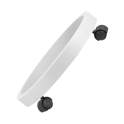 UPKOCH Blumentopf Tablett Blumentopfer Untersetzer Für Pflanzgefäße Auf Rädern Wagen Für Blumenständer Wagen Für Blumentöpfe Rollständer Garten Tablett Beweglicher Blumentopfständer Pp von UPKOCH