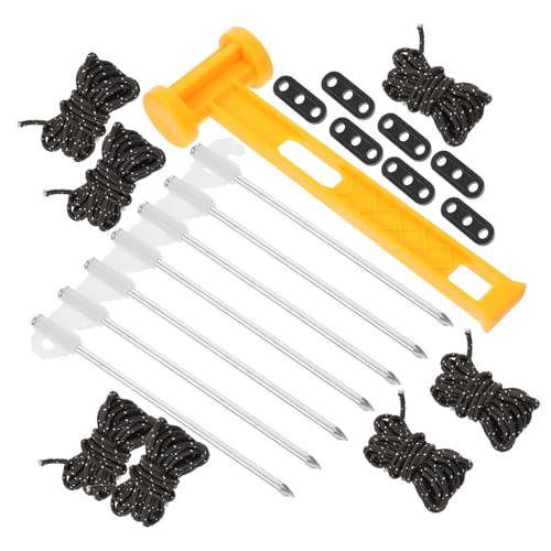 UPKOCH Camping Zubehör Zeltheringe mit Spitzem Edelstahlkopf Korrosionsbeständig und Verschleißfest Einfach zu Entfernen Robust für Festen Halt im Boden für Outdoor Zelte und Camping UPKOCH Camping Zubehör Zeltheringe mit Spitzem Edelstahlkopf Korrosionsbeständig und Verschleißfest Einfach zu Entfernen Robust für Festen Halt im Boden für Outdoor Zelte und Camping von UPKOCH