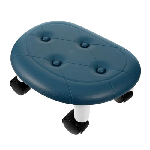 UPKOCH Drehbarer Rollhocker mit Rädern Niedriger Stabiler Sitzhocker für Spa Pediküre und Zuhause Praktischer Leichter Kunststoffstuhl Blau für Erwachsene UPKOCH Drehbarer Rollhocker mit Rädern Niedriger Stabiler Sitzhocker für Spa Pediküre und Zuhause Praktischer Leichter Kunststoffstuhl Blau für Erwachsene von UPKOCH