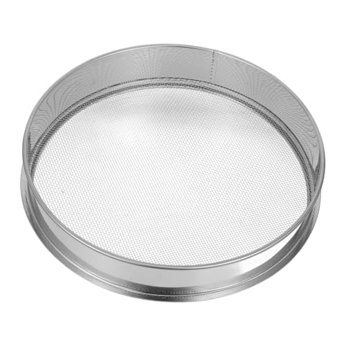 UPKOCH Edelstahl Gartensieb mit Maschenweite Leichtes Langlebiges Bodensieb zum von Erde Sand für Gartenpflanzen und Kompost Vielseitiges Gartensieb für Gemüse und Blumenpflege UPKOCH Edelstahl Gartensieb mit Maschenweite Leichtes Langlebiges Bodensieb zum von Erde Sand für Gartenpflanzen und Kompost Vielseitiges Gartensieb für Gemüse und Blumenpflege von UPKOCH