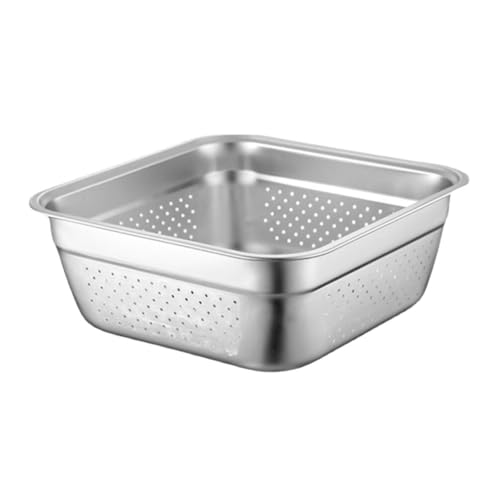 UPKOCH Heavy Duty Edelstahl Waschbecken Gemüse Waschbecken Obst Reis Waschen Schüssel von UPKOCH