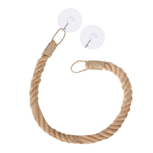 UPKOCH Einsiedlerkrebs Kletterseil mit Saugnäpfen Kletterseil für Reptilien und Kleine Tiere Hängende Schaukel für Terrarien für Echsen Geckos Schlangen und Krabben als Kletter Ruheplatz UPKOCH Einsiedlerkrebs Kletterseil mit Saugnäpfen Kletterseil für Reptilien und Kleine Tiere Hängende Schaukel für Terrarien für Echsen Geckos Schlangen und Krabben als Kletter Ruheplatz von UPKOCH