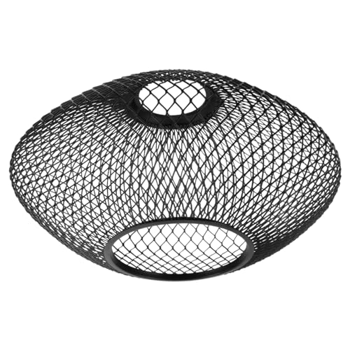 UPKOCH Eisen Draht Lampenschirm Retro Hängelampe mit Vintage für Deckenleuchten und Pendelleuchten für Wohnzimmer und Bars Installieren von UPKOCH