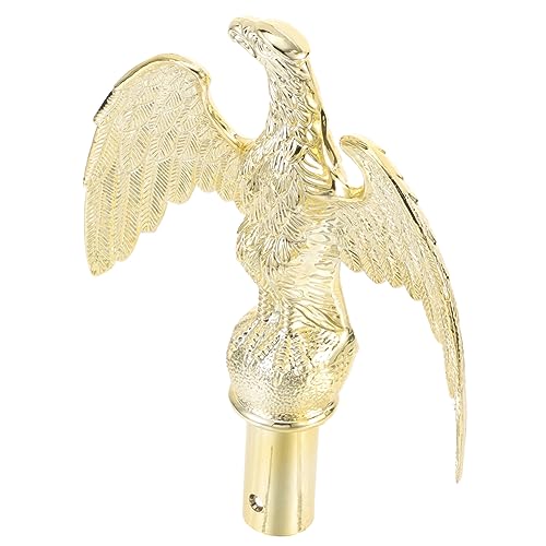 UPKOCH Fahnenmast Adlerkopf Flaggenmast Topper Langlebig Dekorativ für Außenbereich Büros Geeignet Design Ersatz für Alten Fahnenmast von UPKOCH