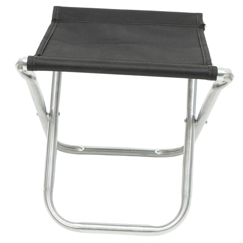 UPKOCH Faltbarer Angelhocker aus Aluminiumlegierung Tragbarer Outdoor klappstuhl mit Oxford Leicht Robust Inklusive Tragetasche belastbar für Camping und Angeln von UPKOCH