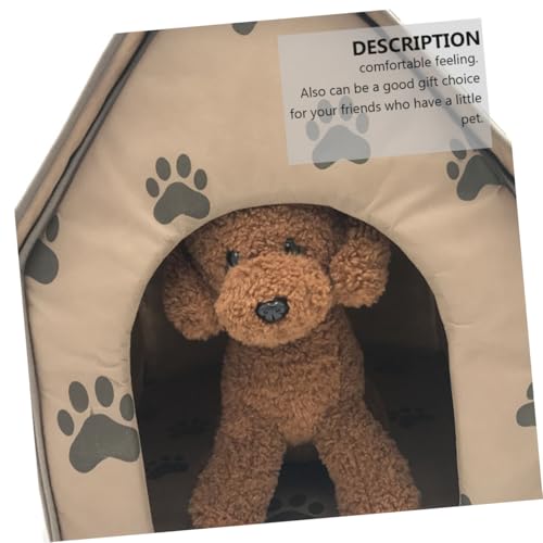 UPKOCH Faltbares Haustierzelt Hundebett aus Weichem Material Tragbares Kleines Haustierzelt für Hunde und Katzen Robustes Outdoor Bett mit Komfortabler Polsterung für Reisen und UPKOCH Faltbares Haustierzelt Hundebett aus Weichem Material Tragbares Kleines Haustierzelt für Hunde und Katzen Robustes Outdoor Bett mit Komfortabler Polsterung für Reisen und von UPKOCH