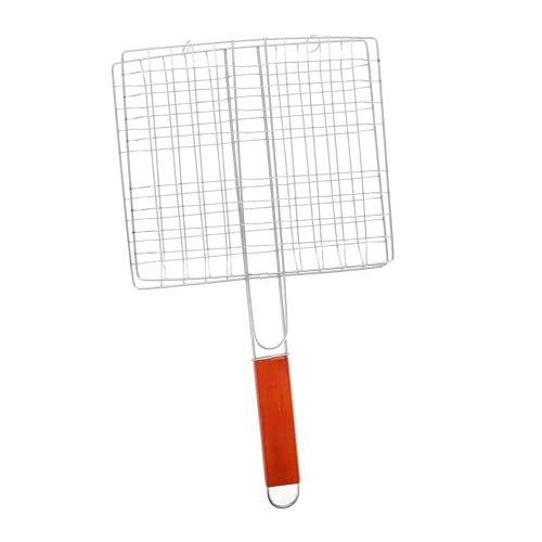 UPKOCH Faltbares Tragbares Grillnetz mit Praktischem Griff Robustes BBQ Werkzeug für Outdoor Grill Picknick und Camping Leicht zu Reinigen Hohe Tragfähigkeit Komfortabel zu Halten UPKOCH Faltbares Tragbares Grillnetz mit Praktischem Griff Robustes BBQ Werkzeug für Outdoor Grill Picknick und Camping Leicht zu Reinigen Hohe Tragfähigkeit Komfortabel zu Halten von UPKOCH