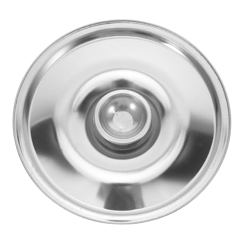UPKOCH Universaldeckel Aus Edelstahl Topfdeckel Mini-Pfannendeckel Schüsselabdeckungen Topfdeckel Topfdeckel Für Töpfe Und Pfannen 14 Cm von UPKOCH