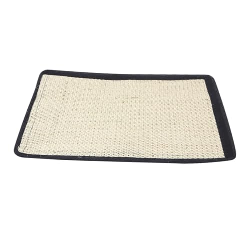UPKOCH Große Sisal Kratzmatte für Katzen Langlebig Robust Kratzbrett als Möbel und Sofa Schutz Tragbar Leicht zu Cat Scratcher Pad für Krallenpflege und Möbelschutz von UPKOCH