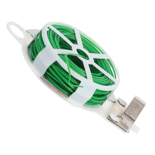 UPKOCH Grüner Gartendraht mit Cutter Kunststoffbeschichtet Rostfrei Flexibler Pflanzendraht für Kletterpflanzen Gartenbindung und Tomatenfixierung Langlebig und Wiederverwendbar UPKOCH Grüner Gartendraht mit Cutter Kunststoffbeschichtet Rostfrei Flexibler Pflanzendraht für Kletterpflanzen Gartenbindung und Tomatenfixierung Langlebig und Wiederverwendbar von UPKOCH