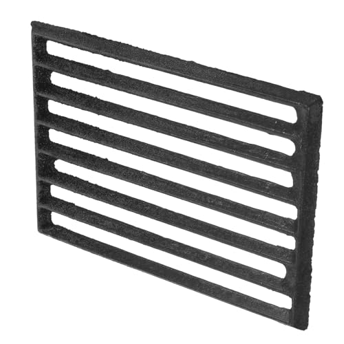 UPKOCH Gusseisen Feuerrost für Kaminofen Robuste Brennholzrost Feuerstelle Hochtemperaturbeständig Rechteckig Verstärkte Struktur für Effizientes Brennen UPKOCH Gusseisen Feuerrost für Kaminofen Robuste Brennholzrost Feuerstelle Hochtemperaturbeständig Rechteckig Verstärkte Struktur für Effizientes Brennen von UPKOCH