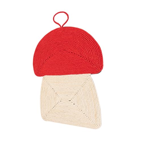 UPKOCH Hängende Sisal Kratzmatte für Katzen Robustes Kratzbrett zur Krallenpflege Verschleißfestes Kissen für Kätzchen Natürlicher Katzenkratzer zum Schutz von Möbeln und Teppichen von UPKOCH