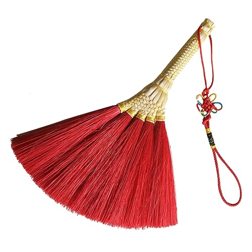 UPKOCH Auspicious Pendant Handgefertigter Kleiner Besen Als Für Neujahrsdeko Hängend Für Pflanzen Und Fenster Symbolisiert Und von UPKOCH