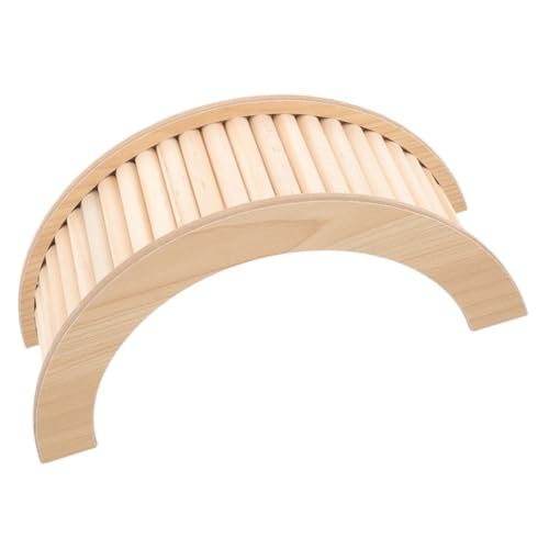 UPKOCH Hamster Holzspielzeug Brücke aus Sicherem Langlebigem Holz mit Glatter Oberfläche rutschfeste Leiter für Kletter und Spielspaß Geeignet für Hamster Meerschweinchen und Kleine UPKOCH Hamster Holzspielzeug Brücke aus Sicherem Langlebigem Holz mit Glatter Oberfläche rutschfeste Leiter für Kletter und Spielspaß Geeignet für Hamster Meerschweinchen und Kleine von UPKOCH