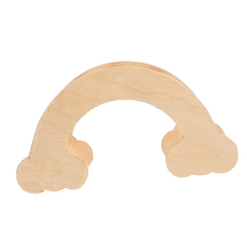 UPKOCH Hamster Holzspielzeug Hideout Leiter Natürliches Klettergerüst Langlebig und Robust für Zwerghamster Meerschweinchen Käfig Dekoration und Versteck von UPKOCH