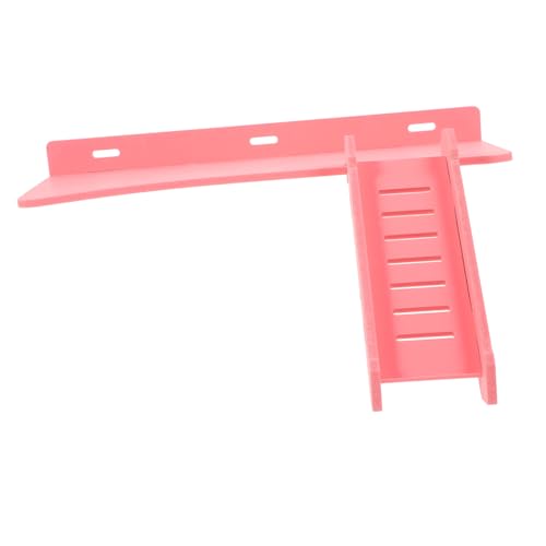 UPKOCH Hamster Kletterplattform mit Leiter Kleintier Spielplatz Robust Beißfest für Zwerghamster und Kleine Nagetiere Geeignet Rosa UPKOCH Hamster Kletterplattform mit Leiter Kleintier Spielplatz Robust Beißfest für Zwerghamster und Kleine Nagetiere Geeignet Rosa von UPKOCH