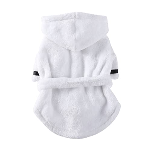 UPKOCH Haustier Bademantel Weicher Hundebademantel Trocknen Haustierkleidung für das Bad Abdeckung groß Hunderobe Hundemantel-Bademantel-Handtuch Welpenrobe Welpe Haustier Hund Polyester von UPKOCH