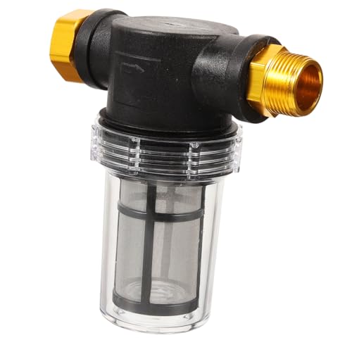 UPKOCH Hochdruckreiniger Sedimentfilter Mesh Garten Schlauchfilter Eu Standard Innengewinde Langlebig Robust für Gartenschlauch Wasserdurchfluss Regulierbar von UPKOCH