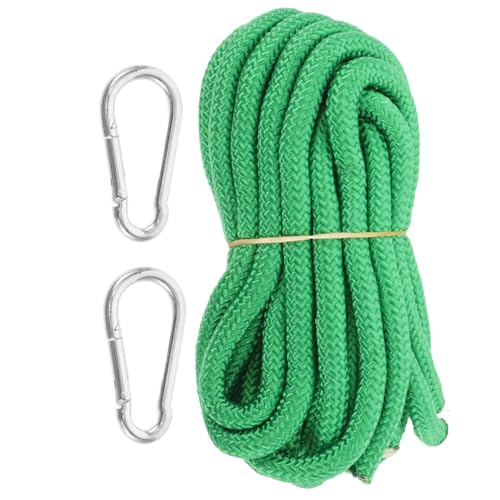 UPKOCH Hochwertiges Baum Schaukel Hängeset Verstellbare Strap Hängematten Befestigung mit Karabiner Teilig Grün für Outdoor Camping und Garten Schaukeln von UPKOCH