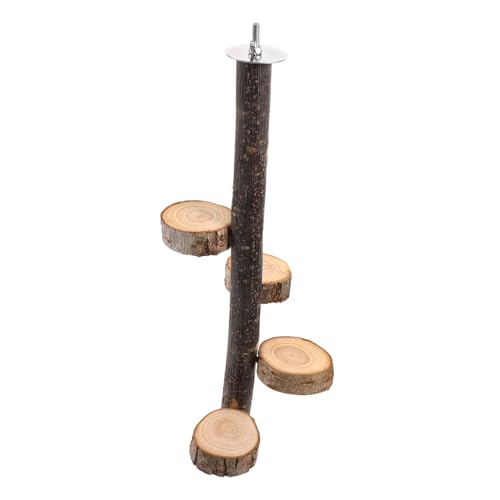 UPKOCH Holz Vogelstange rutschfest aus Natürlichem Holz Kleines Vogelspielzeug für Käfig Papageien Sitzstange mit Einfacher Robust und Langlebig Geeignet für Wellensittiche und Kleine von UPKOCH