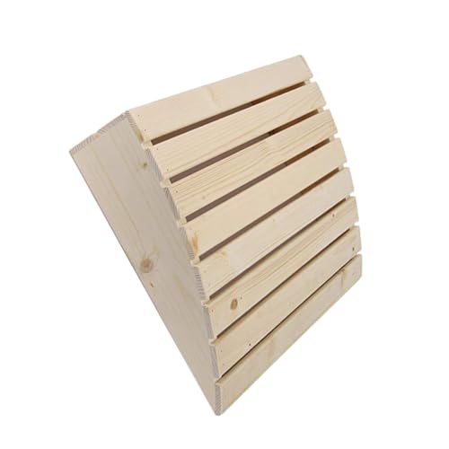 UPKOCH Holzkissen Kopfstütze Ergonomisch Geformt Saunazubehör für Sauna und Dampfbad Langlebiges Material Komfortable Unterstützung für Nacken und Kopf Geeignet für Sauna Zuhause für von UPKOCH