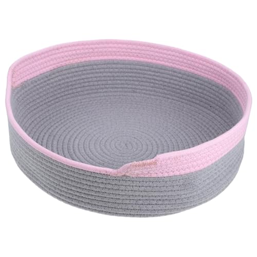 UPKOCH Katzenbett aus Baumwollseil Handgewebtes Warmes und Gemütliches Nest für Katzen für Drinnen Ganzjährig Nutzbar Design das Zuhause Passt UPKOCH Katzenbett aus Baumwollseil Handgewebtes Warmes und Gemütliches Nest für Katzen für Drinnen Ganzjährig Nutzbar Design das Zuhause Passt von UPKOCH