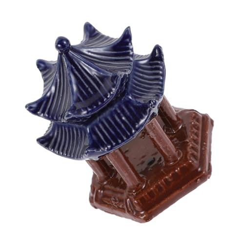 UPKOCH Keramik Pavillon Aquarium Dekoration Doppelstöckig Hexagonal Traditionell Chinesisch Fischtank Landschaftsornament Aquarium Fischdeko UPKOCH Keramik Pavillon Aquarium Dekoration Doppelstöckig Hexagonal Traditionell Chinesisch Fischtank Landschaftsornament Aquarium Fischdeko von UPKOCH