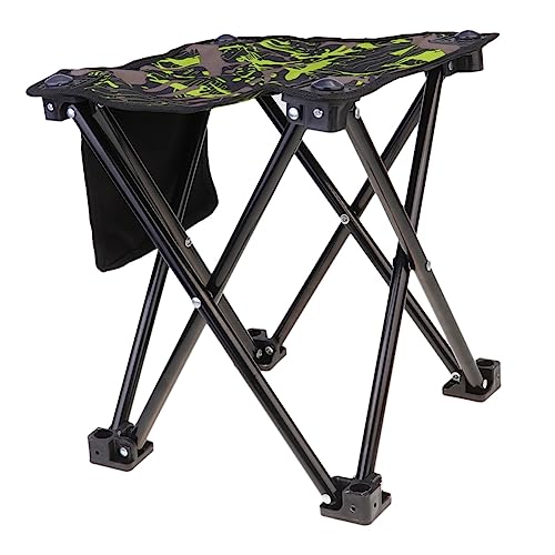 UPKOCH Klappbarer Angelstuhl Für Terrasse Camp Tragbar Strand Faltbare Hocker Sitze Zusammenklappbar Multifunktional Für Draußen Rasen Sport Leichte Beine Outdoor Bar von UPKOCH