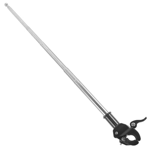 UPKOCH Kleiner Fahnenmast Halter für Auto Teleskop Flaggenmast für Auto und Motorradflaggen Installieren Vielseitige Anwendung von UPKOCH