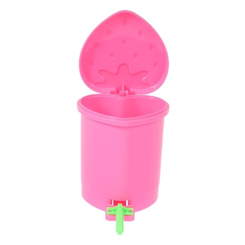 UPKOCH Kleiner Rosa Mülleimer aus Robustem Abs mit Deckel Erdbeer design Multifunktional als Küchenabfalleimer und Intelligentes Papageienspielzeug für Büro und Zuhause UPKOCH Kleiner Rosa Mülleimer aus Robustem Abs mit Deckel Erdbeer design Multifunktional als Küchenabfalleimer und Intelligentes Papageienspielzeug für Büro und Zuhause von UPKOCH