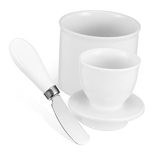 UPKOCH Krug Butterhalter Französische Butterdose Teedose Aus Keramik Aufbewahrungstopf Für Lebensmittel in Der Küche Käsedose Aus Keramik Westlicher Stil Versiegeltes Glas 410er Edelstahl UPKOCH Krug Butterhalter Französische Butterdose Teedose Aus Keramik Aufbewahrungstopf Für Lebensmittel in Der Küche Käsedose Aus Keramik Westlicher Stil Versiegeltes Glas 410er Edelstahl von UPKOCH