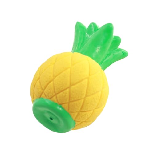UPKOCH Langlebiges Latex Welpen Kauspielzeug mit Quietschfunktion Ananasform Zahnpflege für Kleine und Mittelgroße Hunde Sicherer Beißspaß zur Stressreduktion und Zahnreinigung UPKOCH Langlebiges Latex Welpen Kauspielzeug mit Quietschfunktion Ananasform Zahnpflege für Kleine und Mittelgroße Hunde Sicherer Beißspaß zur Stressreduktion und Zahnreinigung von UPKOCH