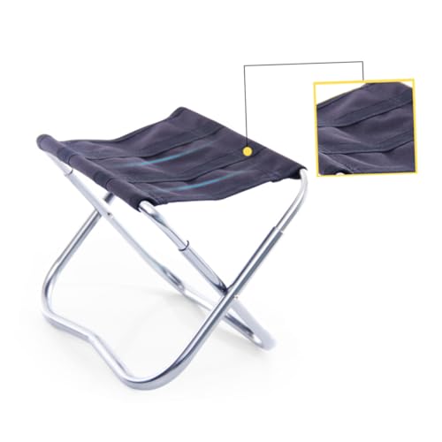 UPKOCH Leichter Faltbarer Outdoor Hocker aus Aluminiumlegierung mit Oxford Kompakt und Tragbar für Camping Angeln Wandern Reisen und Grillen Kinderstuhl in Schwarz Silber UPKOCH Leichter Faltbarer Outdoor Hocker aus Aluminiumlegierung mit Oxford Kompakt und Tragbar für Camping Angeln Wandern Reisen und Grillen Kinderstuhl in Schwarz Silber von UPKOCH